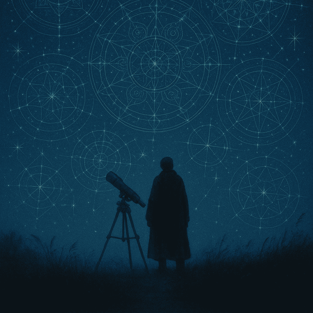 Mysterious patterns in the night sky hint at something greater—messages or warnings?